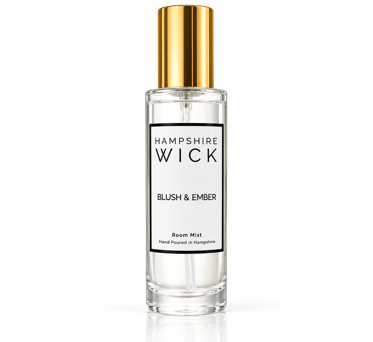 Hampshire Wick Blush & Ember Room Mist Spray 100ml – Luxury Home Fragrance for a Beautifully Scented Space
