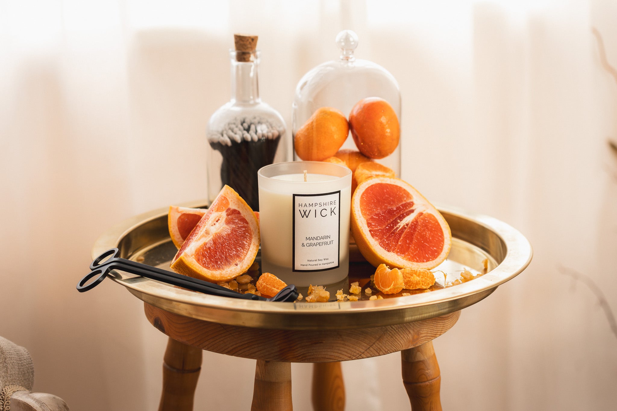 Mandarin & Grapefruit Luxury Candle