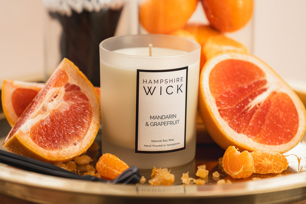 Mandarin & Grapefruit Luxury Candle