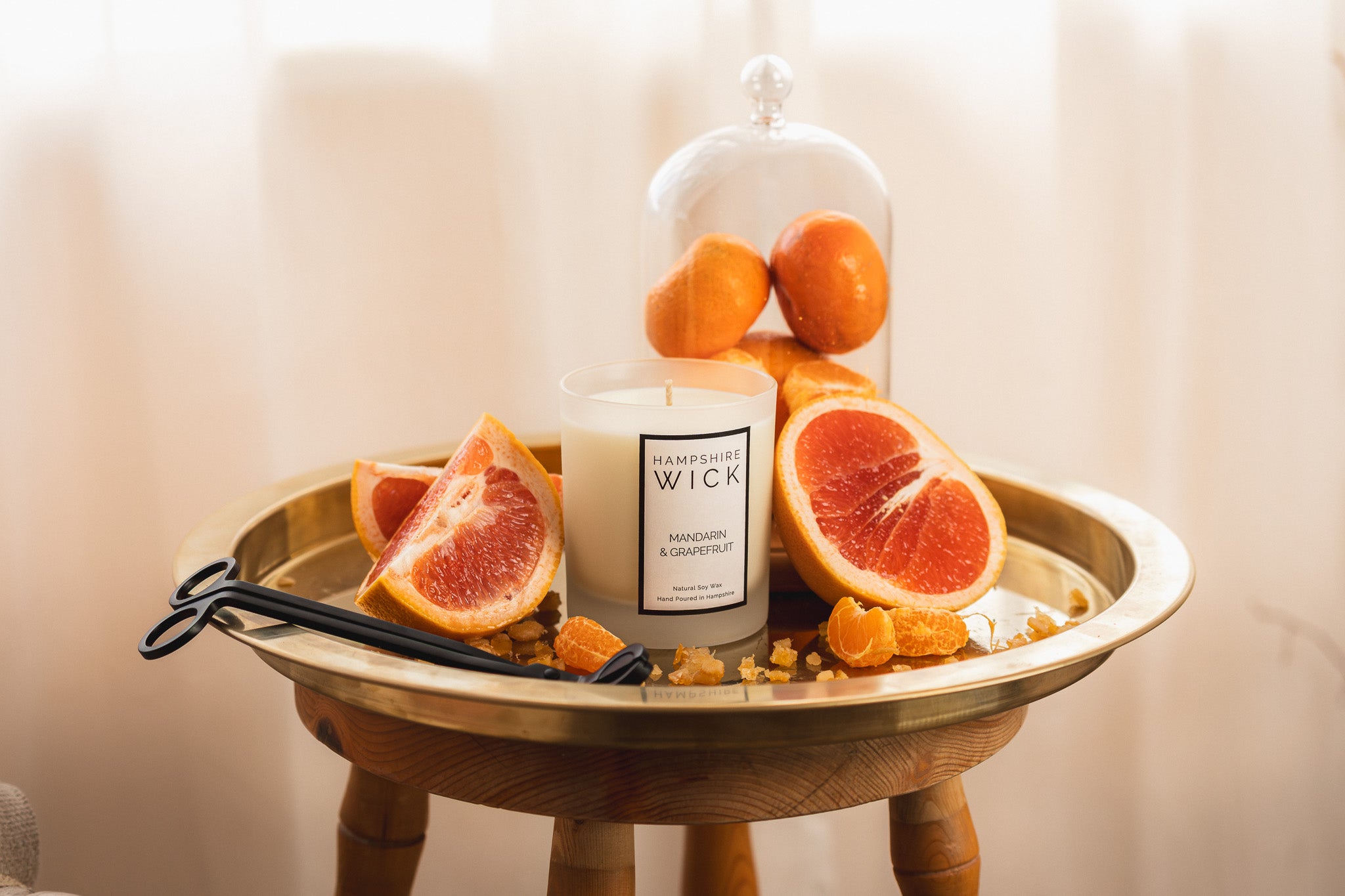Mandarin & Grapefruit Luxury Candle