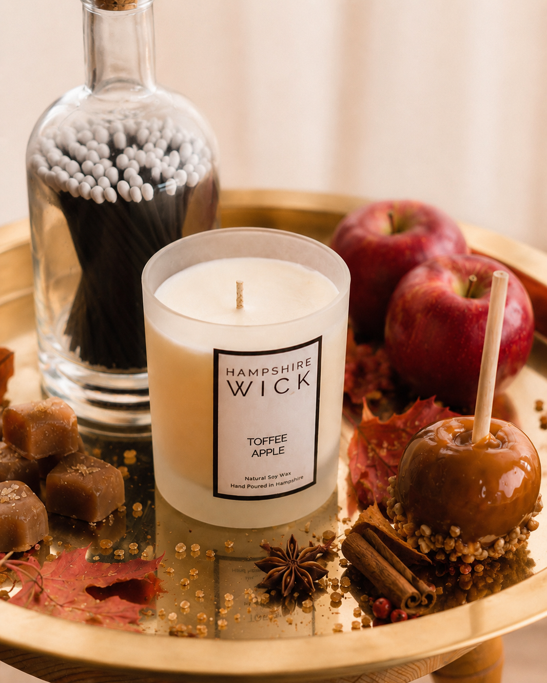 Toffee Apple Luxury Candle - Autumn Range