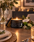Velvet Lime & Coconut Tin Candle