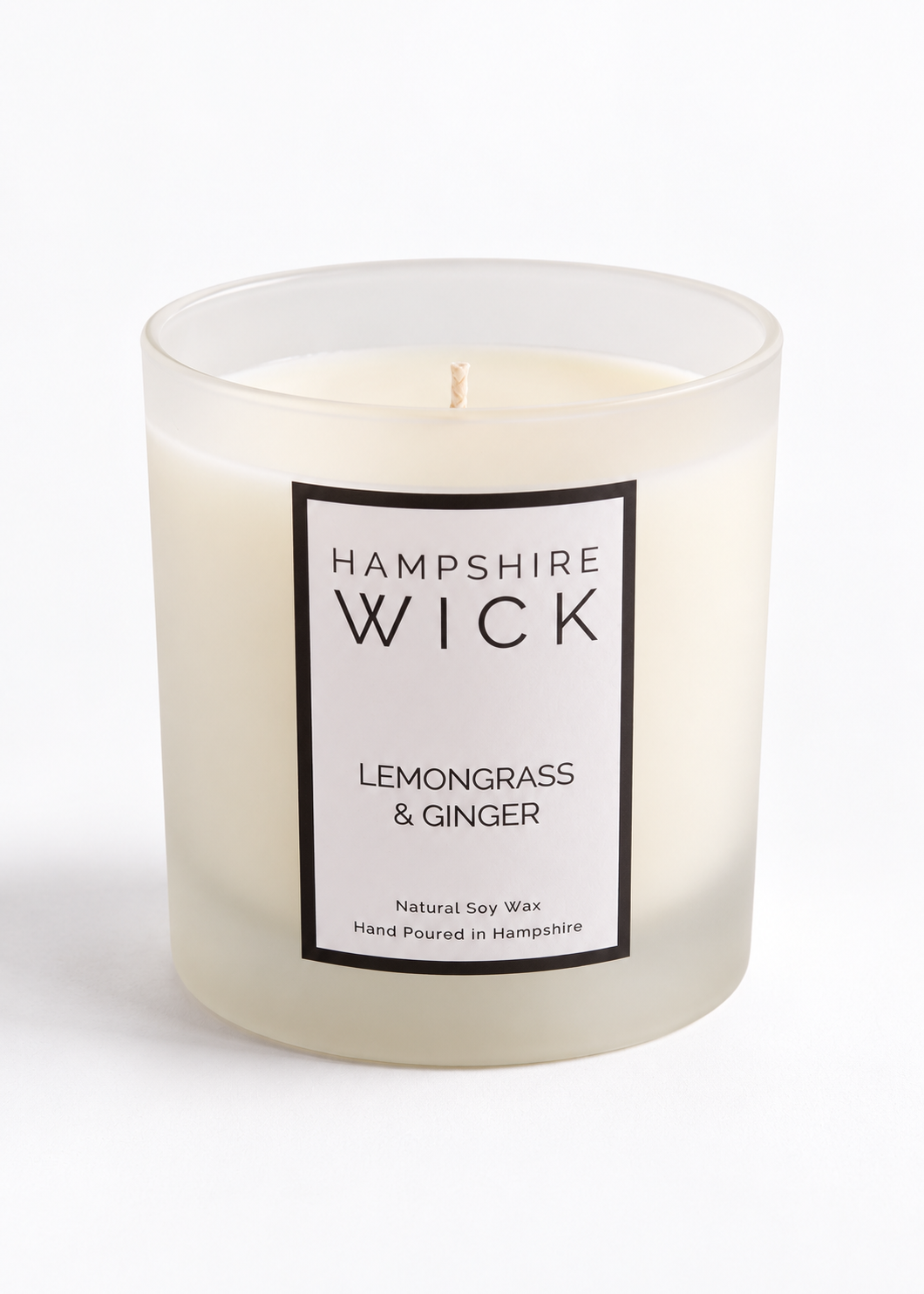 Lemongrass & Ginger Luxury Candle