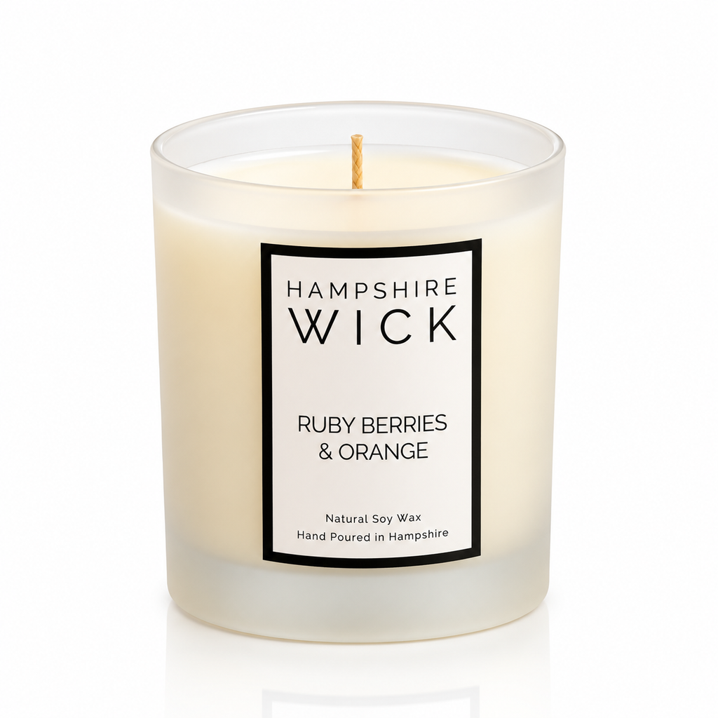 Ruby Berries & Orange Luxury Candle
