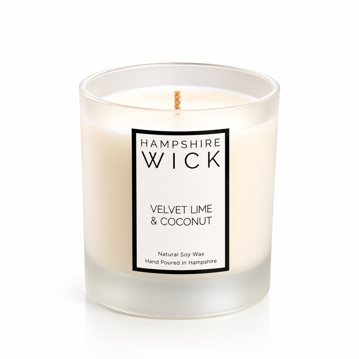 Velvet Lime & Coconut Luxury Candle