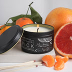 Mandarin & Grapefruit Candle Tin