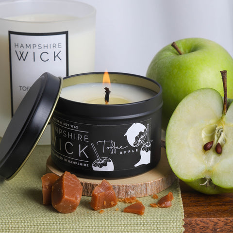Toffee Apple Candle Tin