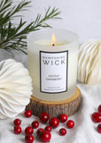 Festive Cranberry Luxury Candle