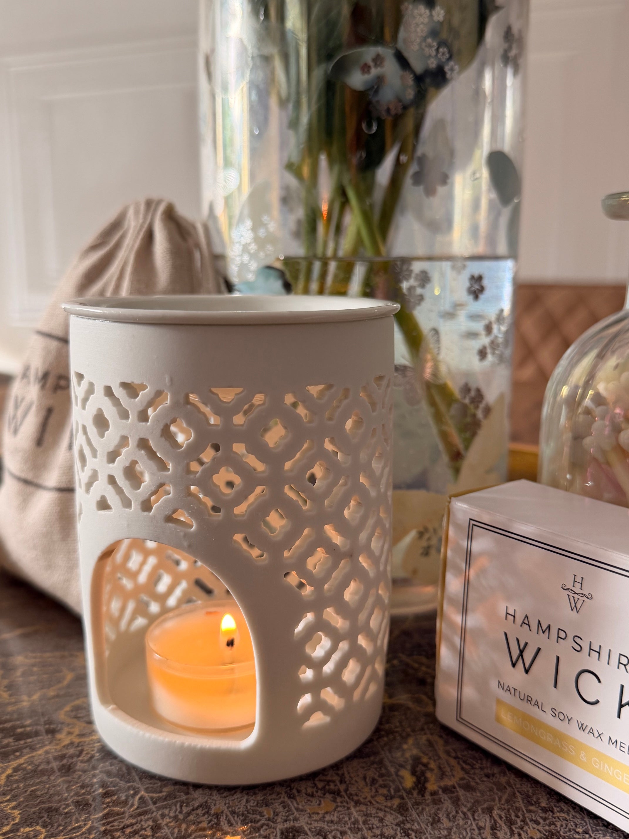 Lattice Wax Burner