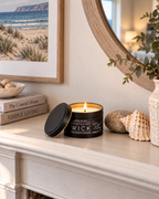 Sea Salt & Driftwood Candle Tin