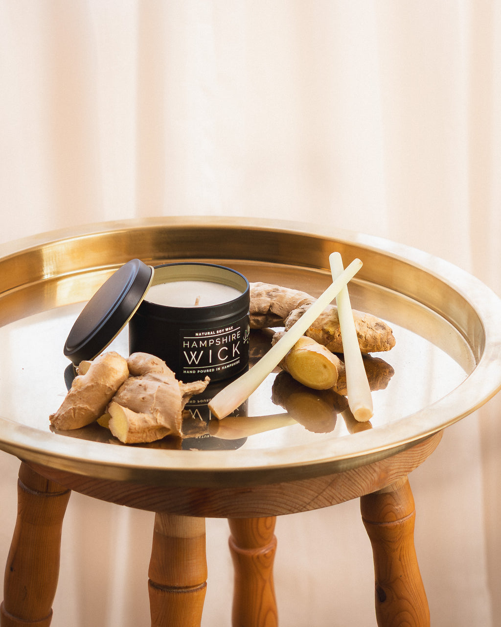Lemongrass & Ginger Candle Tin