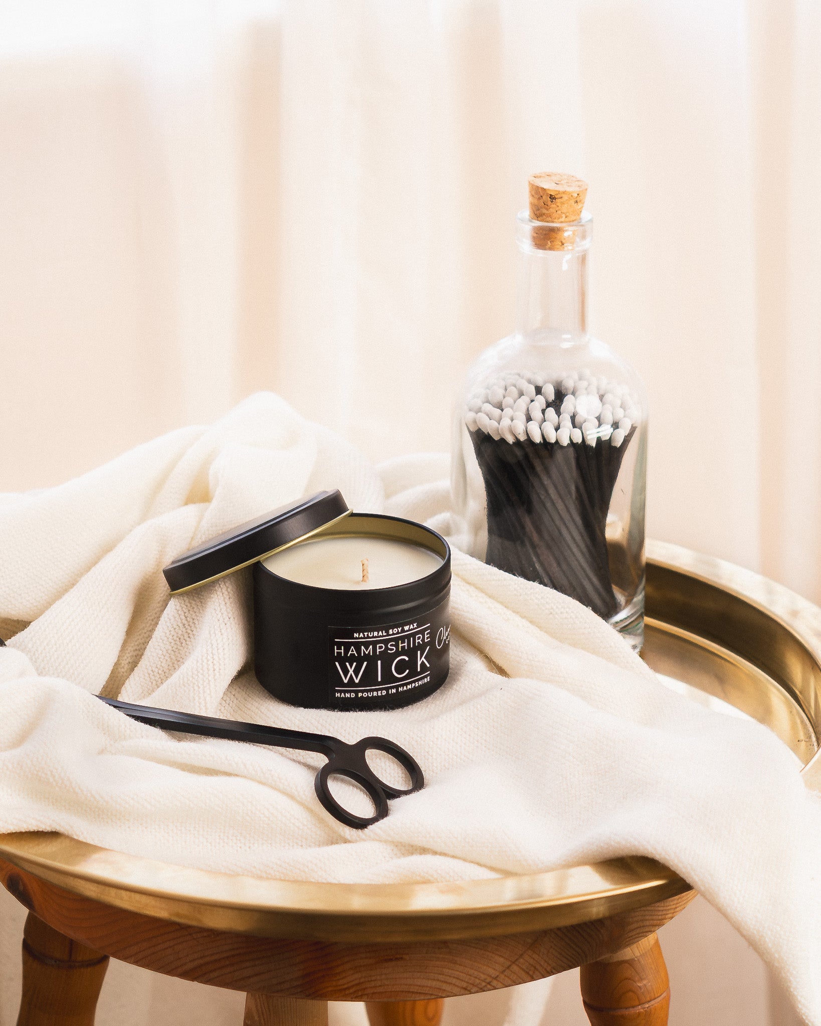 Clean Cotton Candle Tin