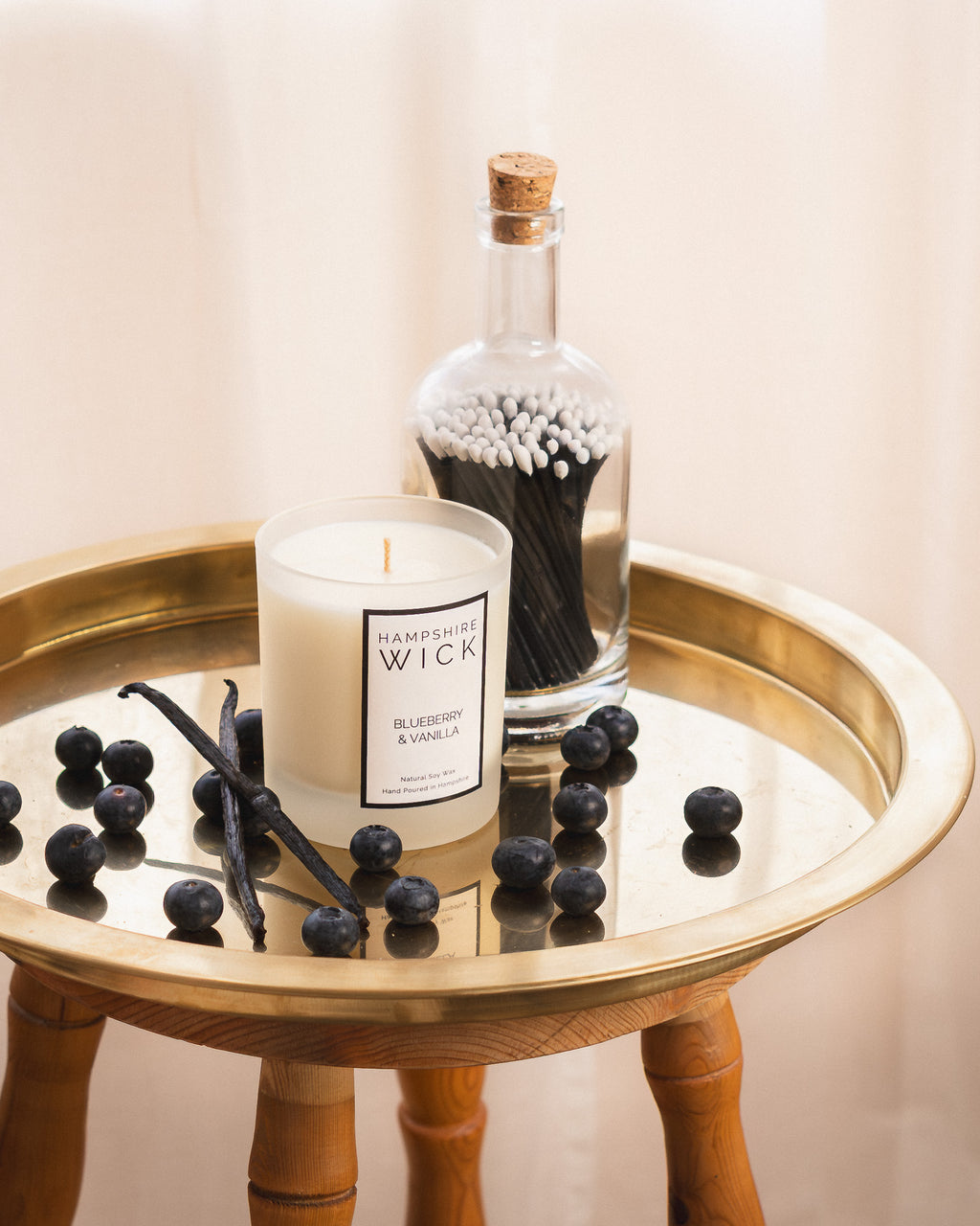 Blueberry & Vanilla Luxury Candle