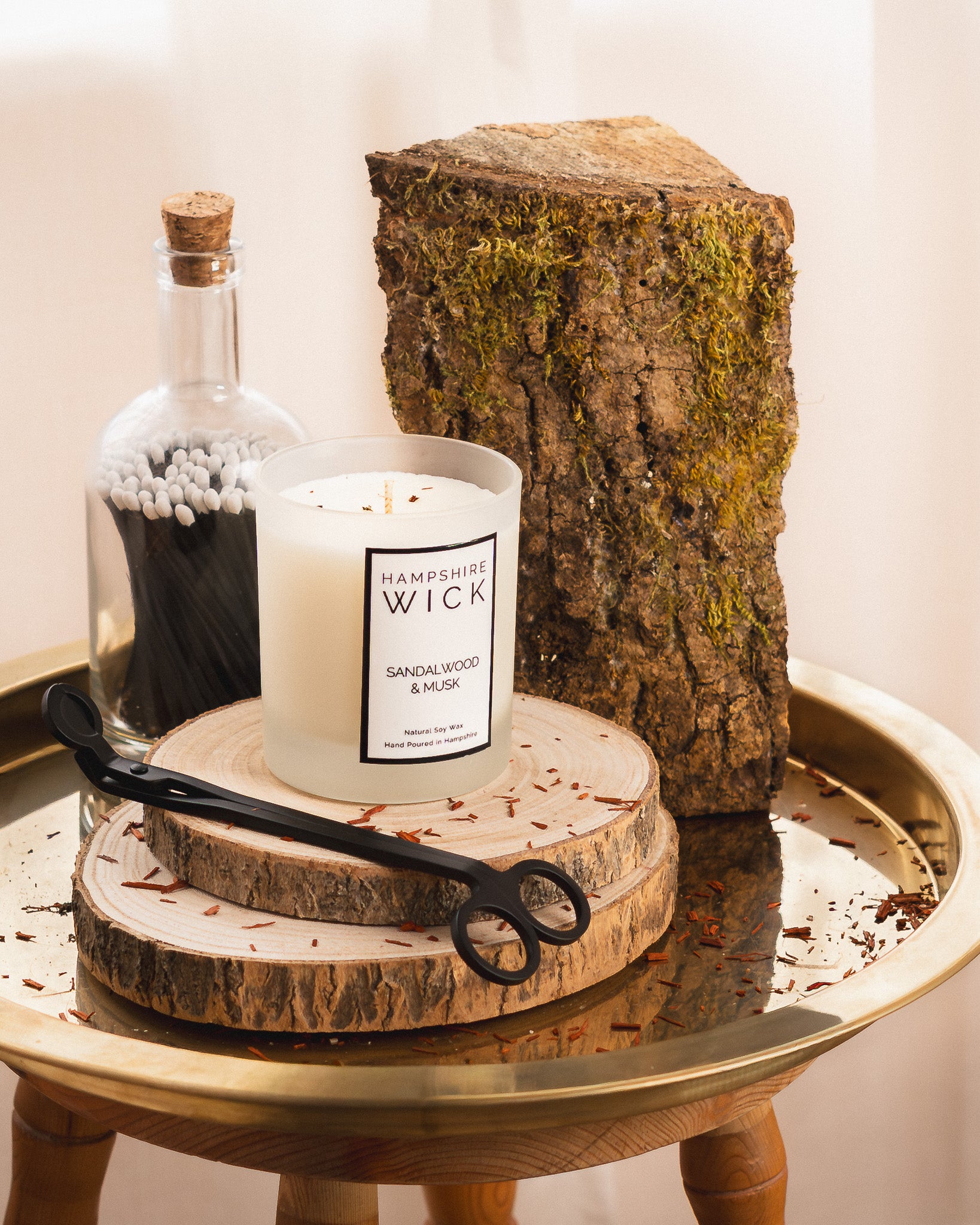Sandalwood & Musk Luxury Candle