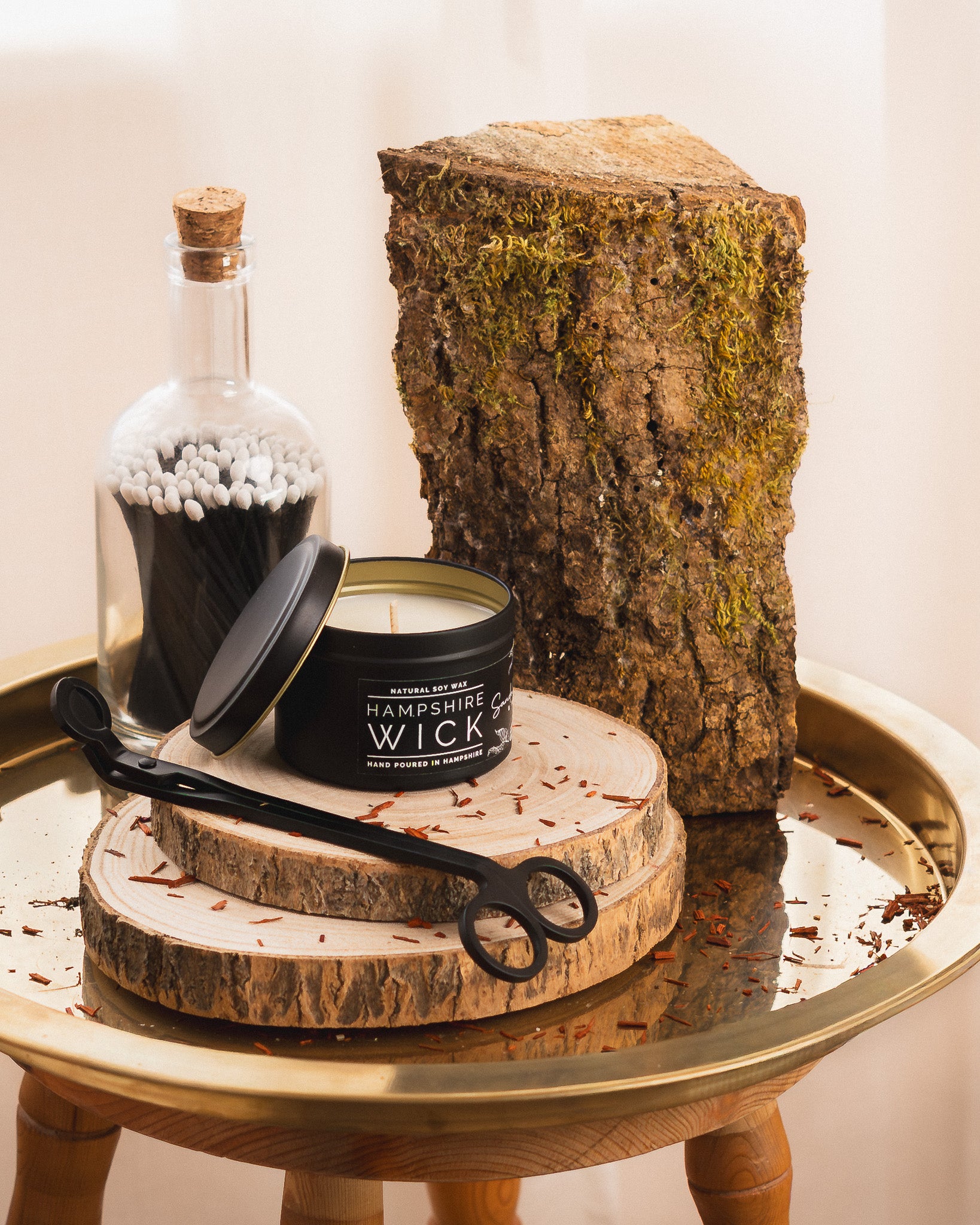 Sandalwood & Musk Candle Tin