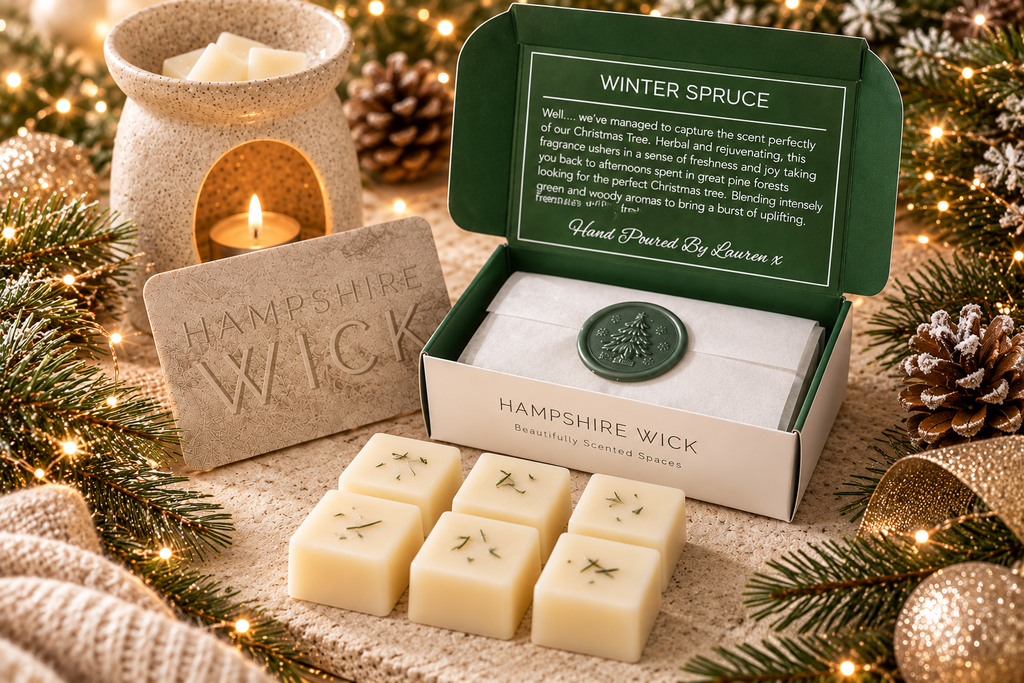 Winter Spruce Soy Wax Hand Poured Wax Melts Christmas Collection