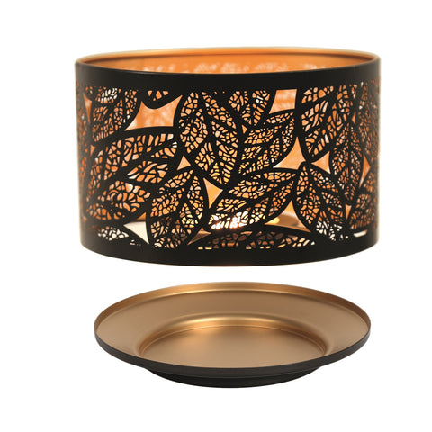 'Leaves' Shade and Tray Set