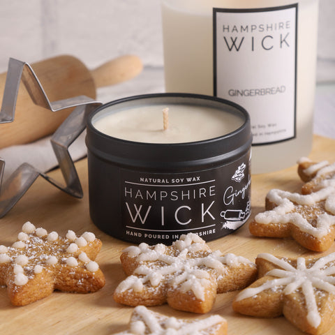 Gingerbread Candle Tin
