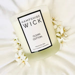 Clean Cotton Luxury Candle