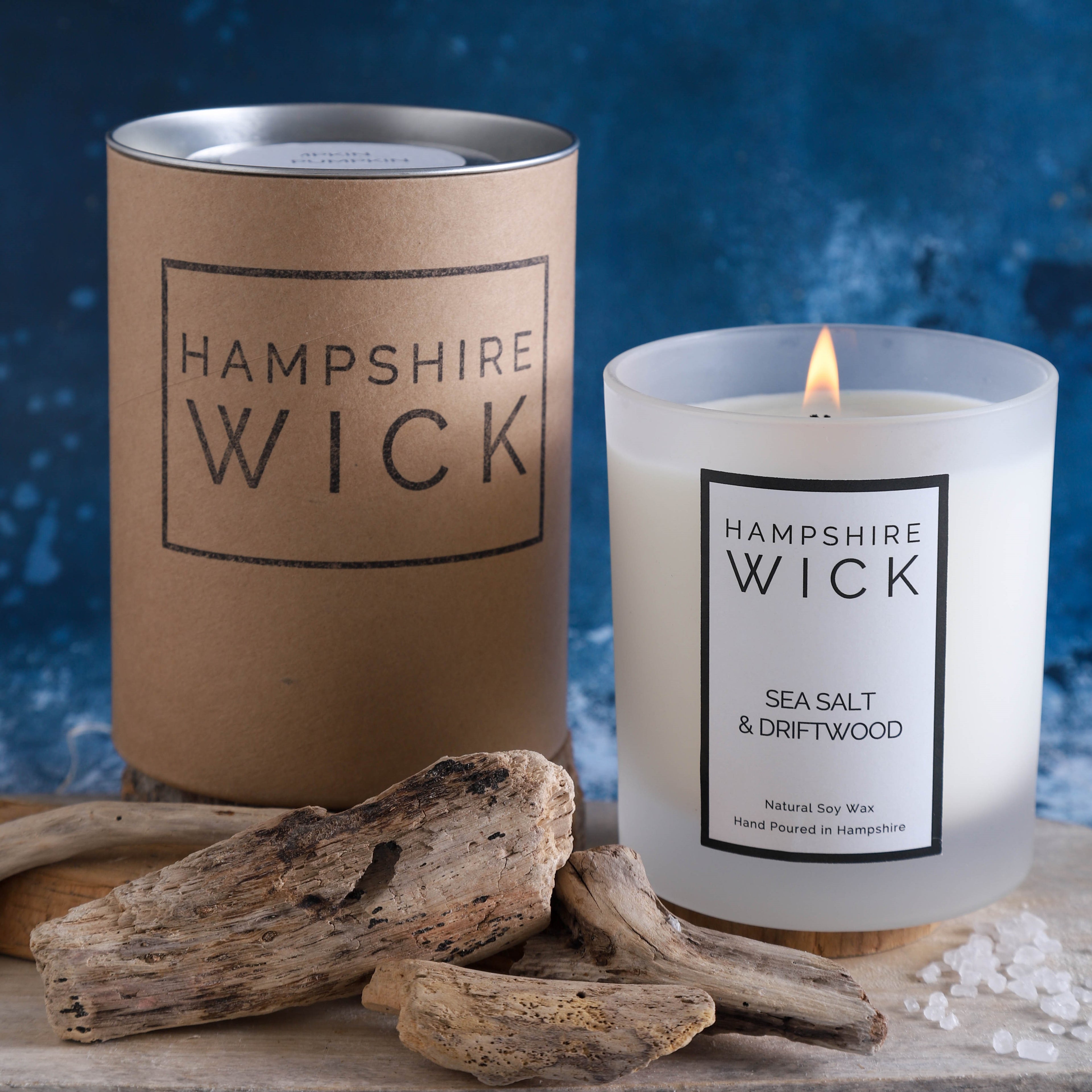 Sea Salt & Driftwood Luxury Candle