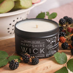 Blackberry & Rhubarb Pie Candle Tin